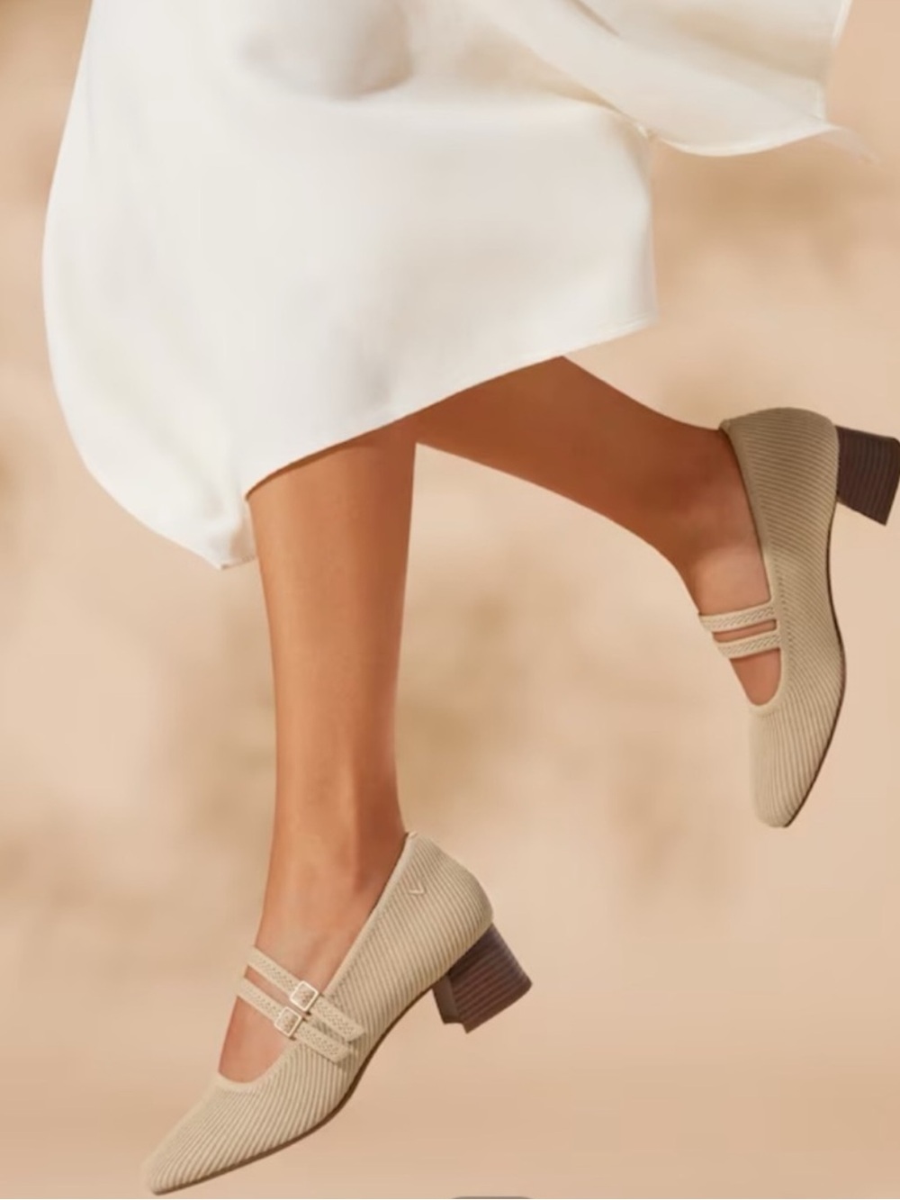 VIVAIA Square-Toe Mary-Jane Heels (Melody Pro Mary-Jane) - Picture 2 of 16